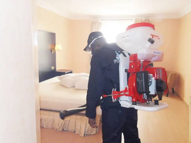 Limpiar fumigation and pest control team